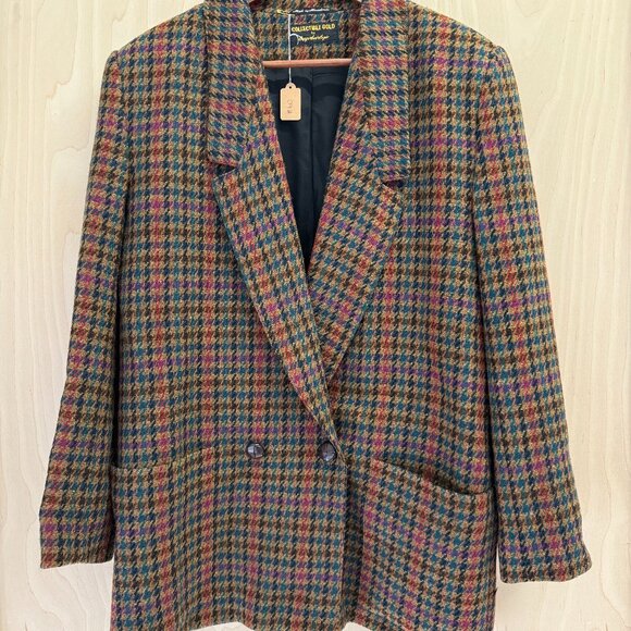Vintage Jackets & Blazers - Vintage tweed blazer